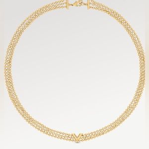 LV Essential V Skin Necklace